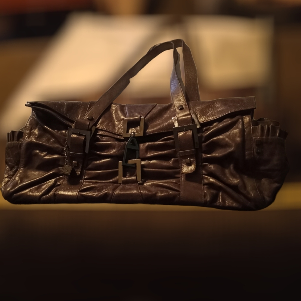 Dark Grey Helen Welsh Bag NWOT